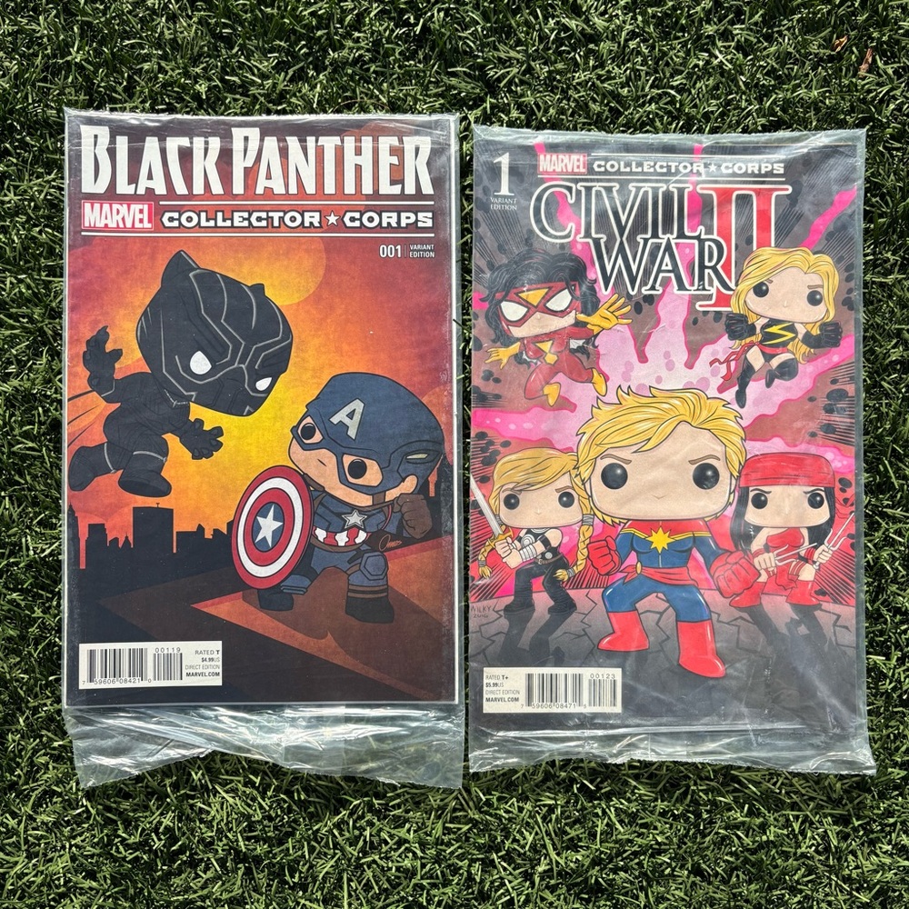 Marvel Collector Corps Comic Books